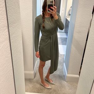 Bar III Asymmetrical Dress, Size Medium